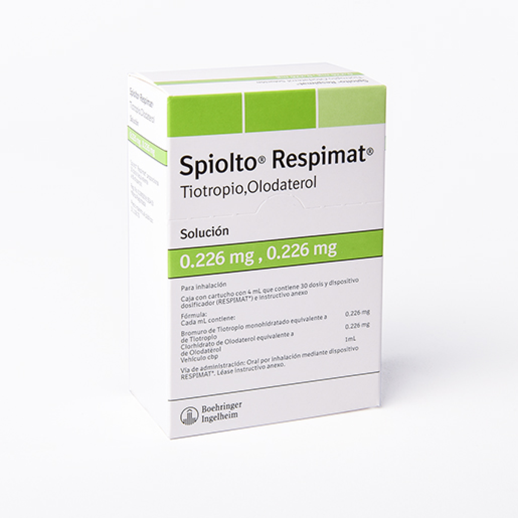 SPIOLTO RESPIMAT 0.226 mg/0.226 mg 1 Cartucho