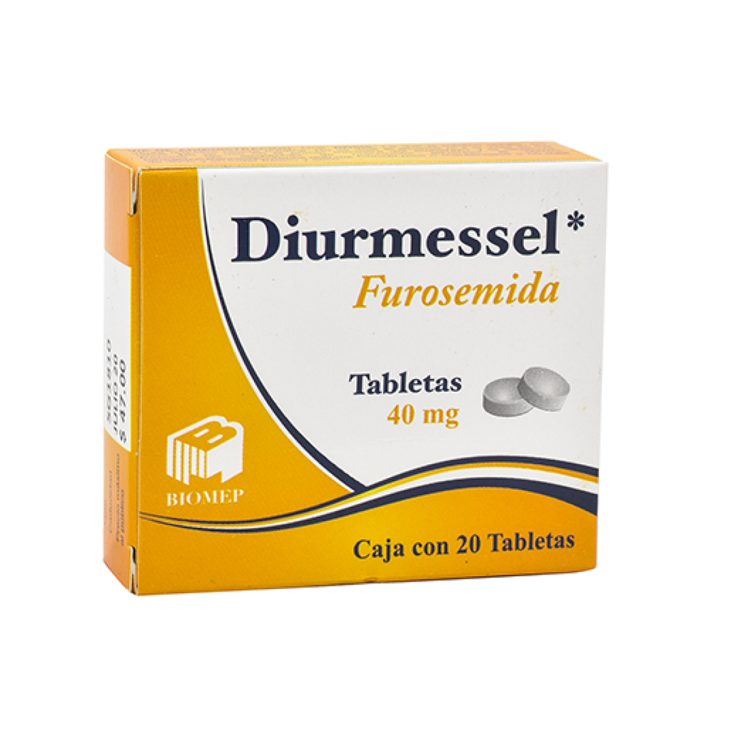 DIURMESSEL 40 mg 20 Tableta(s)