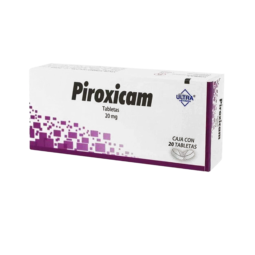 PIROXICAM 20 mg 20 Tableta(s)