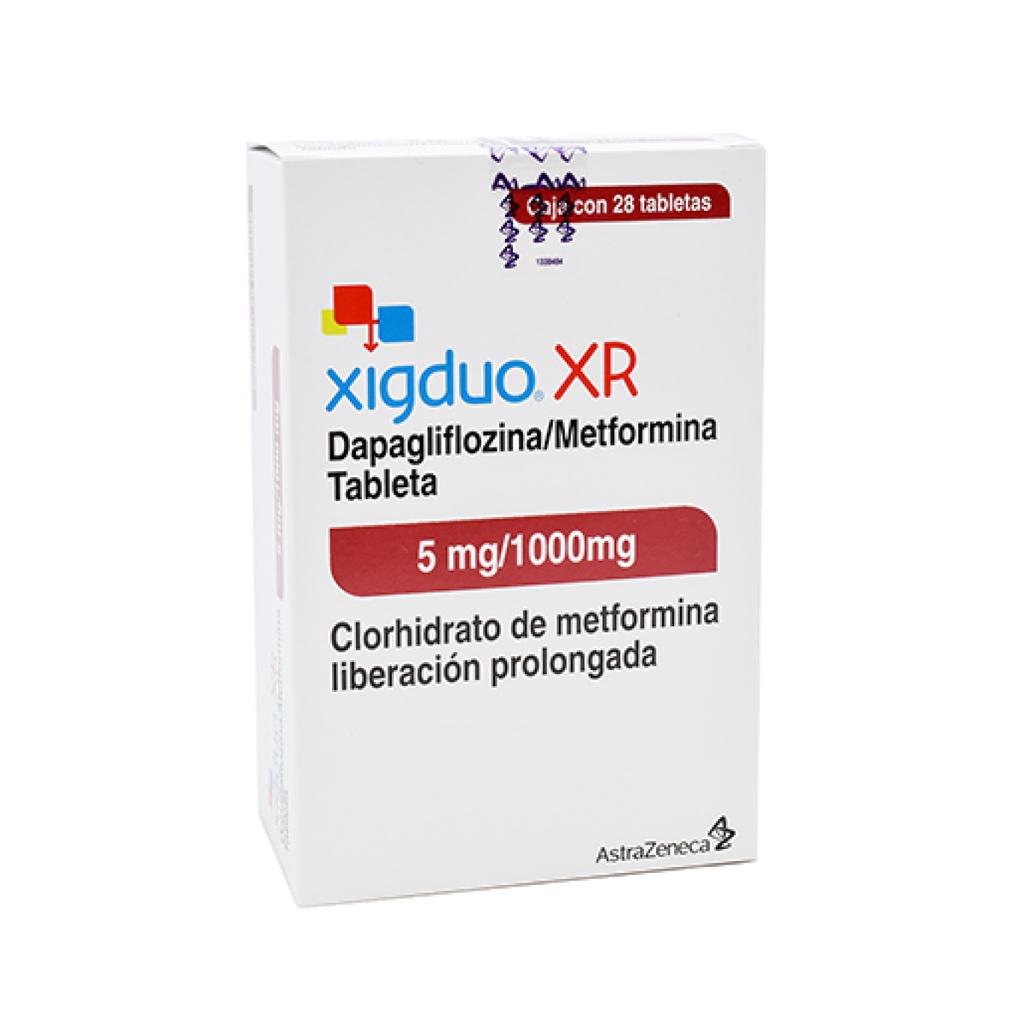 XIGDUO XR 5/1000 mg 28 Tableta(s)