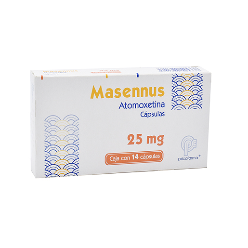 MASENNUS 25 mg 14 Cápsula(s)