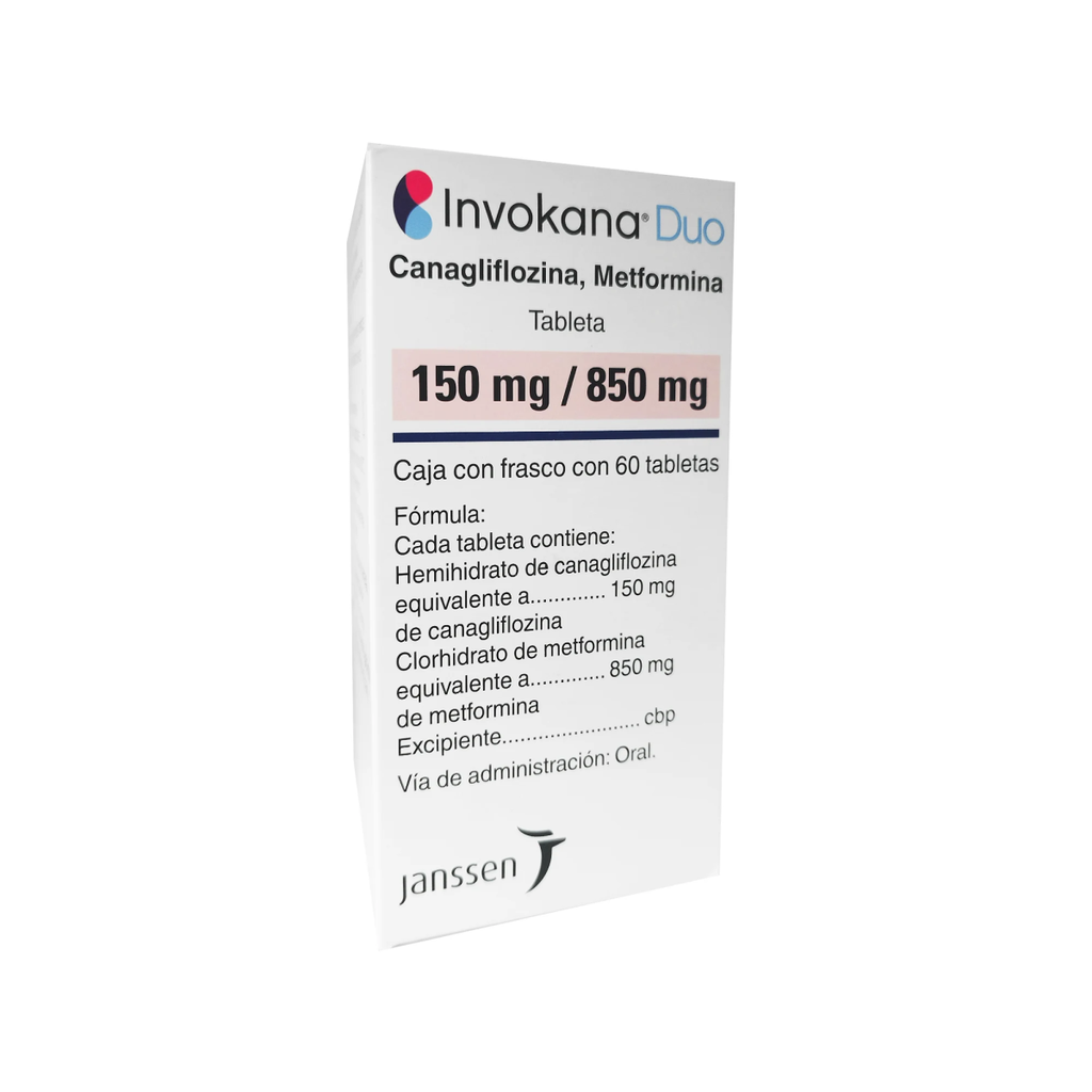 INVOKANA DUO 150/850 mg 60 Tableta(s)