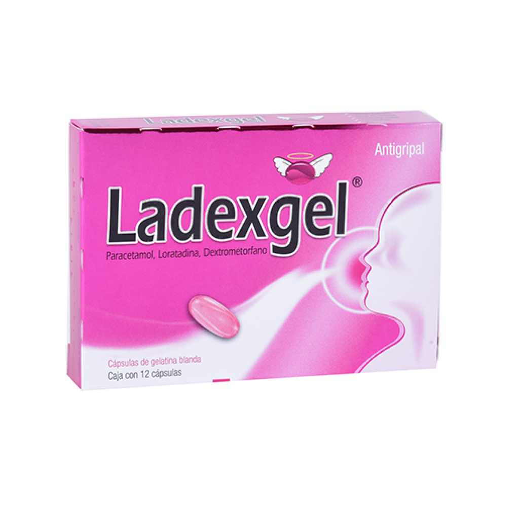 LADEXGEL 2/300/10 mg 12 Cápsula(s)