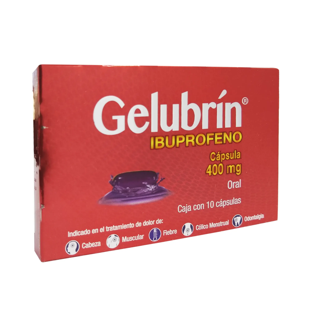 GELUBRIN 400 mg 10 Cápsula(s)