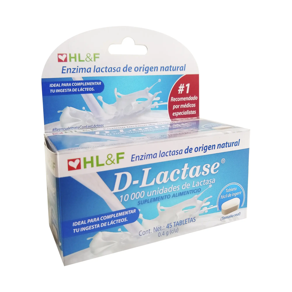 D-LACTASE 0.4 g 45 Tableta(s)