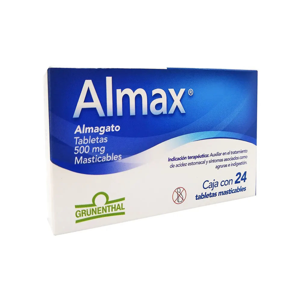 ALMAX 500 mg 24 Tableta(s)