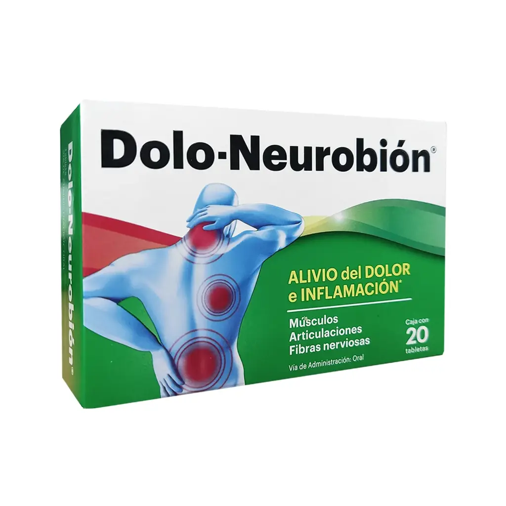 DOLO-NEUROBION 50/50/50/0.25 mg 20 Tabletas