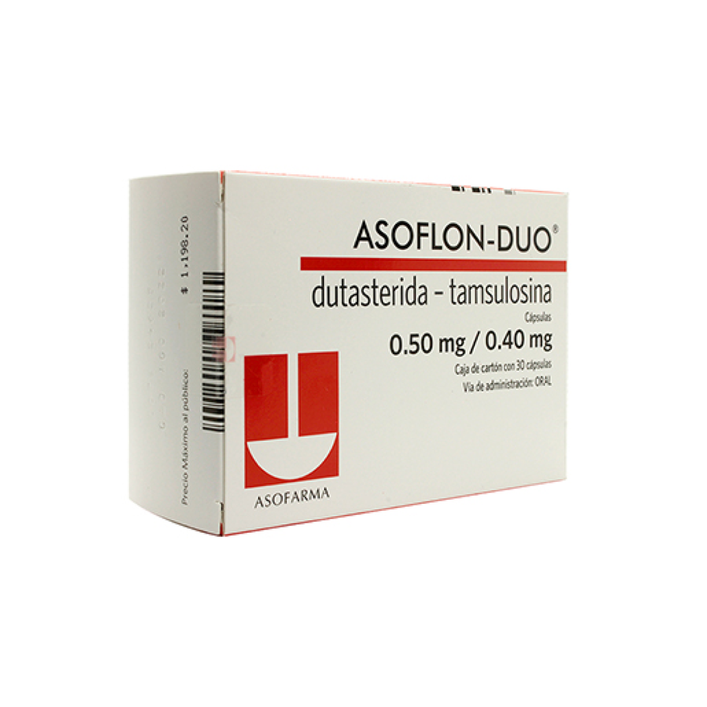 ASOFLON-DUO 0.5/0.4 mg 30 Cápsula(s)