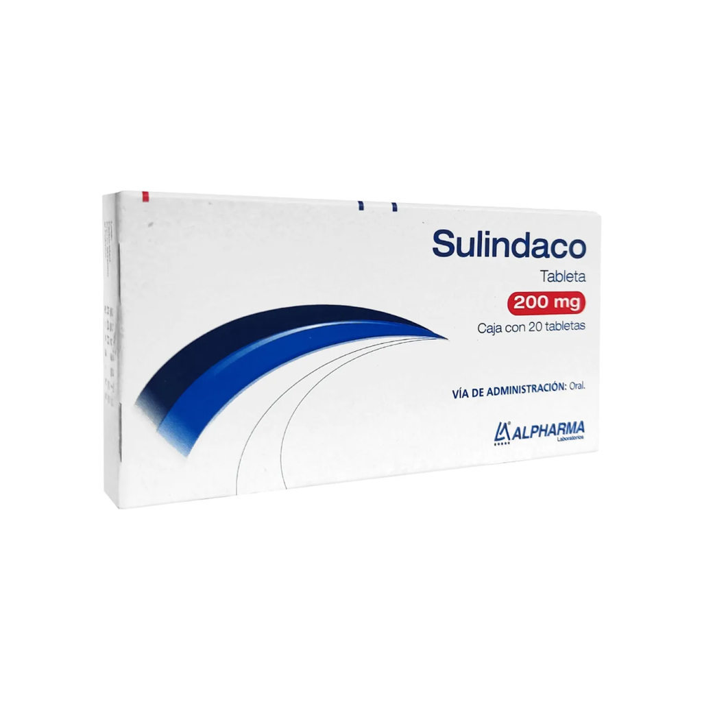 SULINDACO 200 mg 20 Tableta(s)