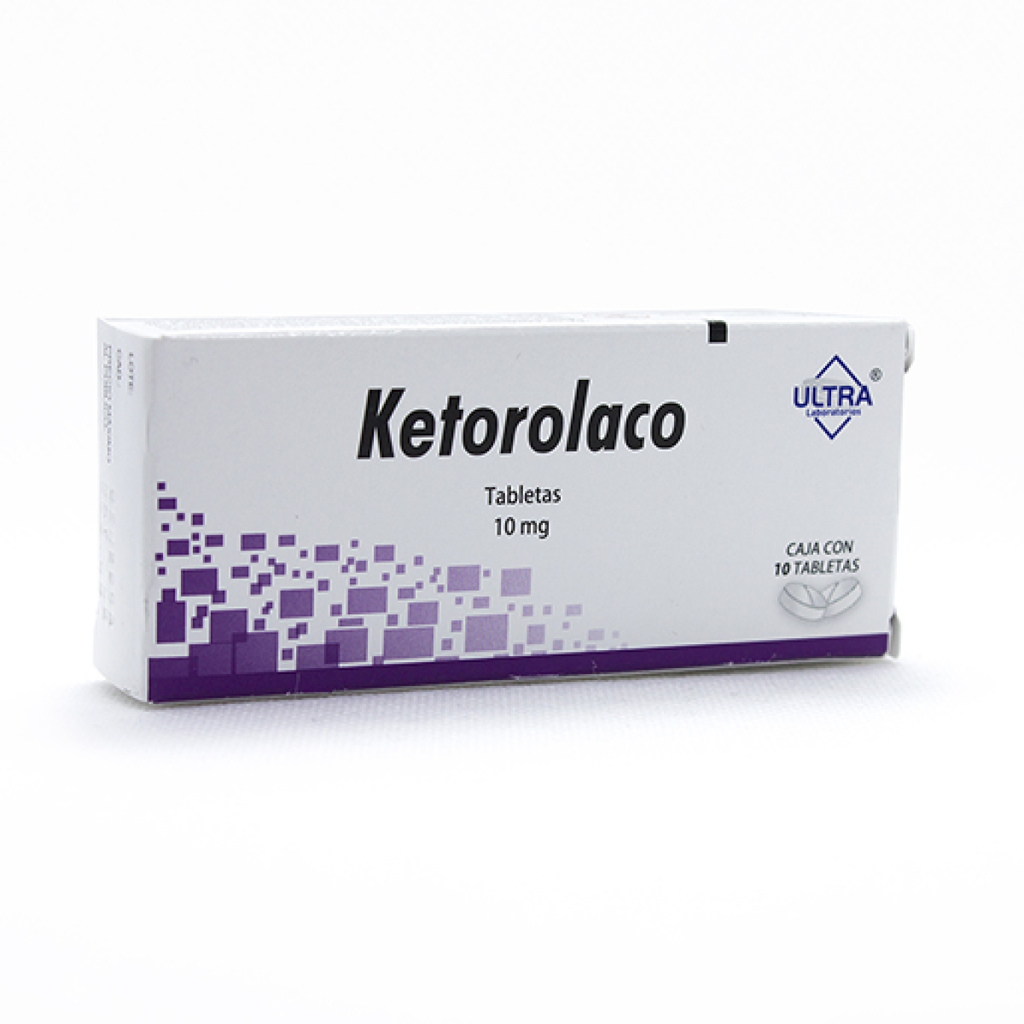 KETOROLACO 10 mg 10 Tableta(s)
