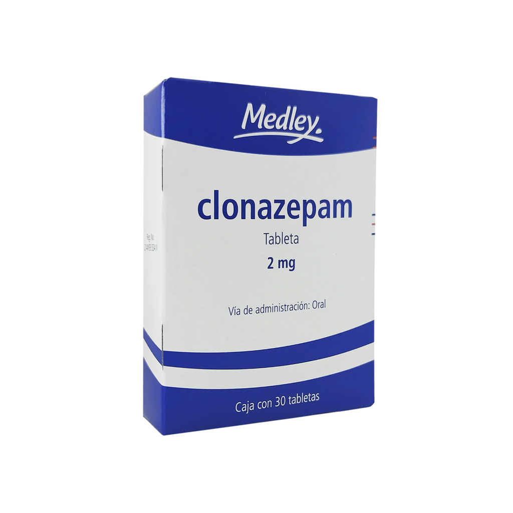 CLONAZEPAM 2 mg 30 Tableta(s)