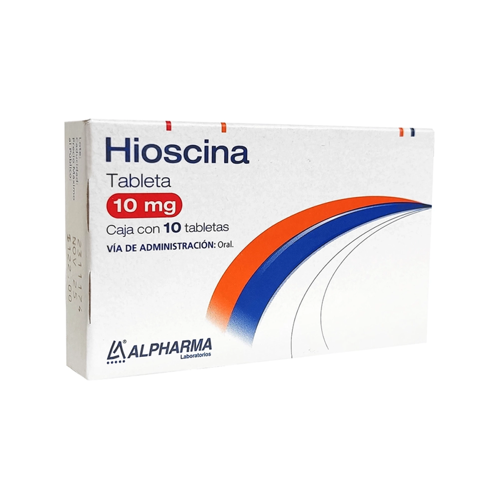 HIOSCINA 10 mg 10 Tableta(s)
