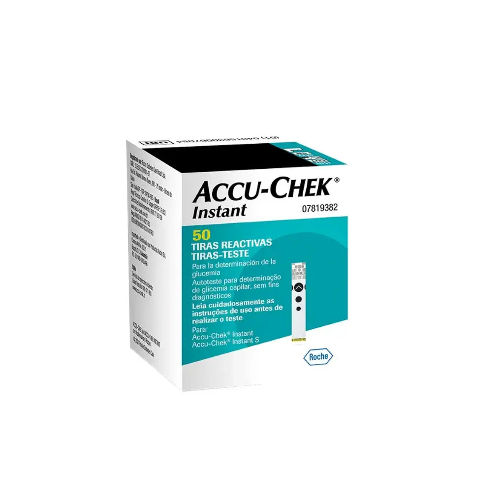 TIRAS REACTIVAS ACCU-CHEK INSTANT 50 Tiras