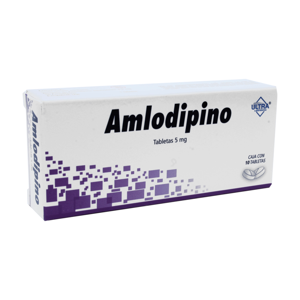 AMLODIPINO 5 mg 10 Tableta(s) ULTRA