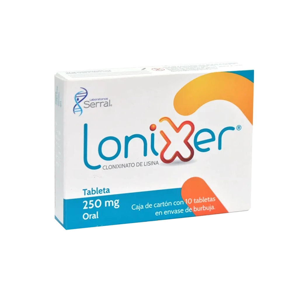 LONIXER 250 mg 10 Tableta(s)