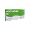 OLANZAPINA 5 mg 14 Tableta(s)