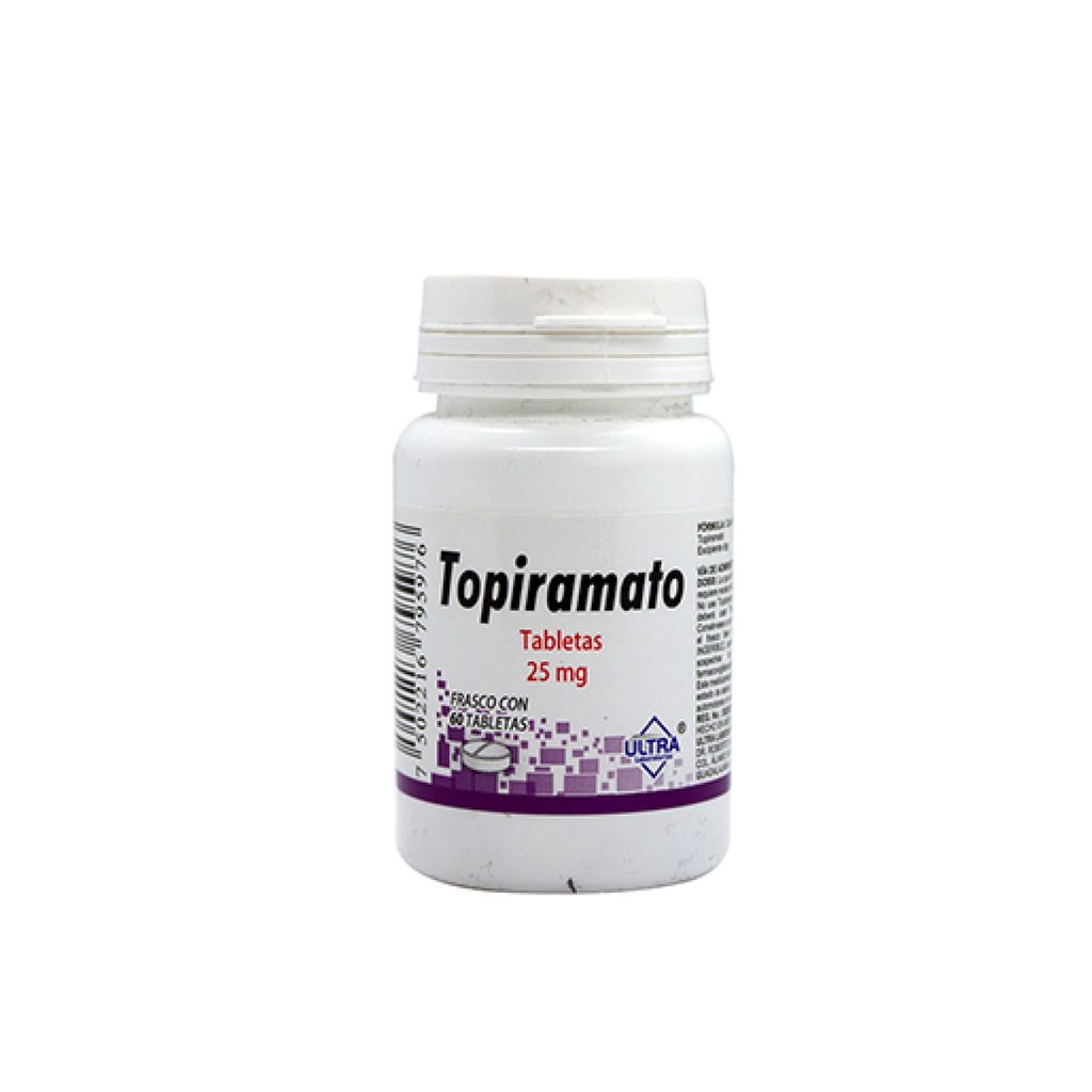 TOPIRAMATO 25 mg 60 Tableta(s)