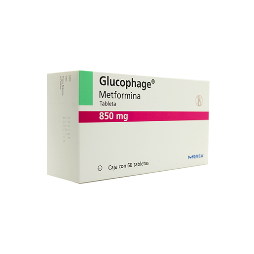 GLUCOPHAGE 850 mg 60 Tableta(s)