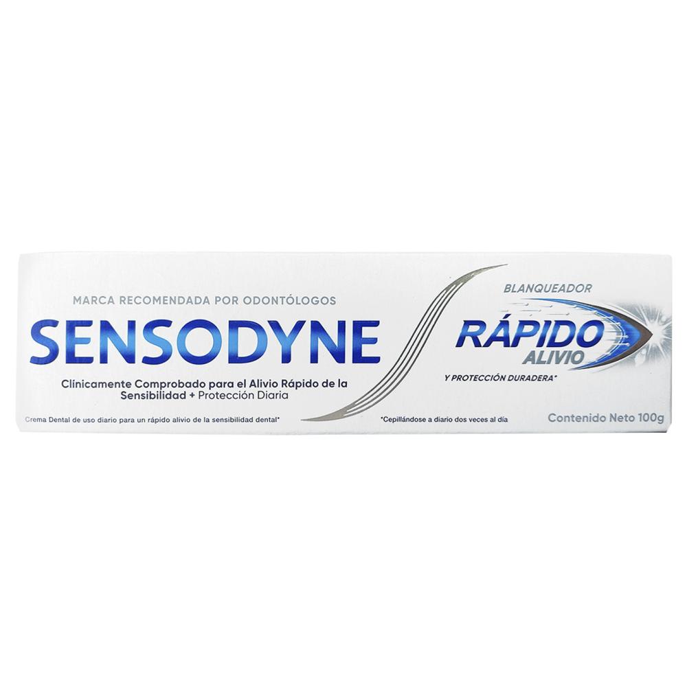 SENSODYNE RAPIDO ALIVIO BLANQUEADOR PASTA DENTAL 100g