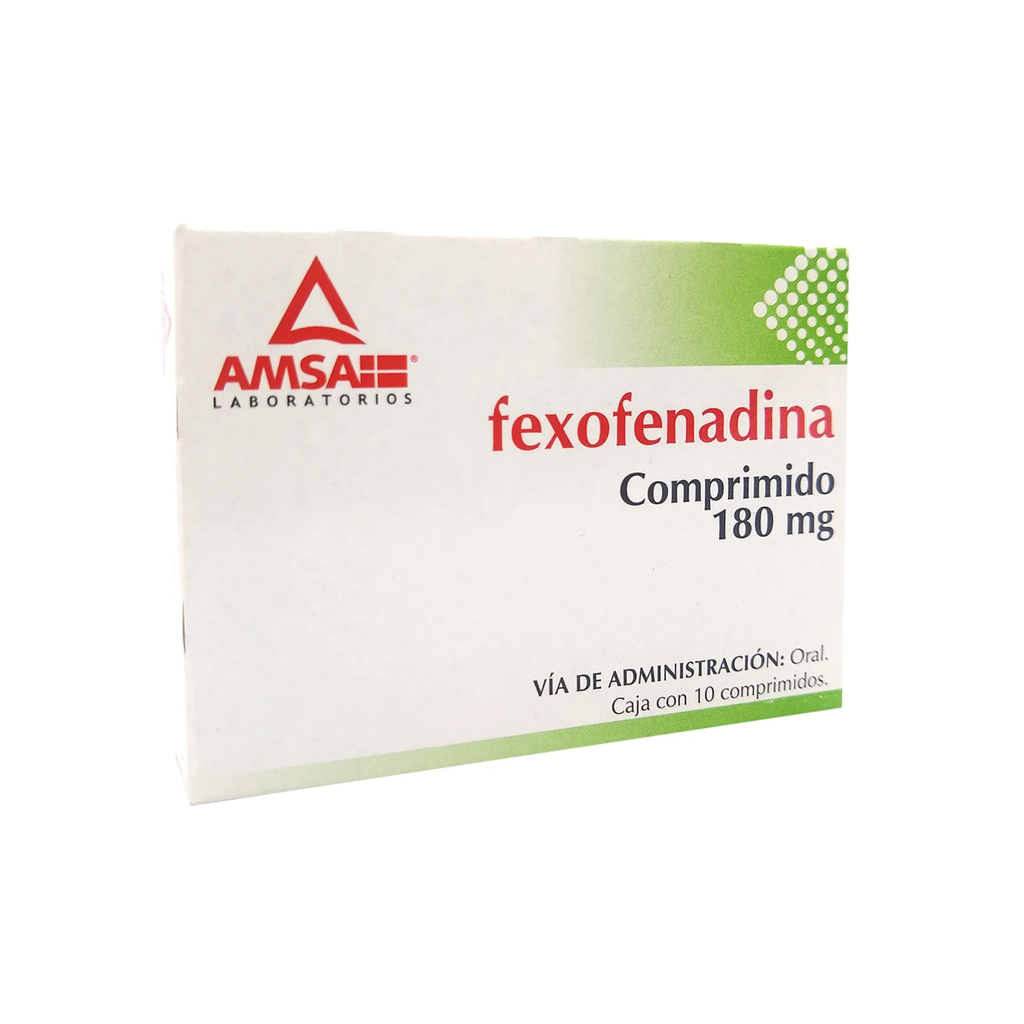 FEXOFENADINA CPR 180 mg 10 Comprimido(s)