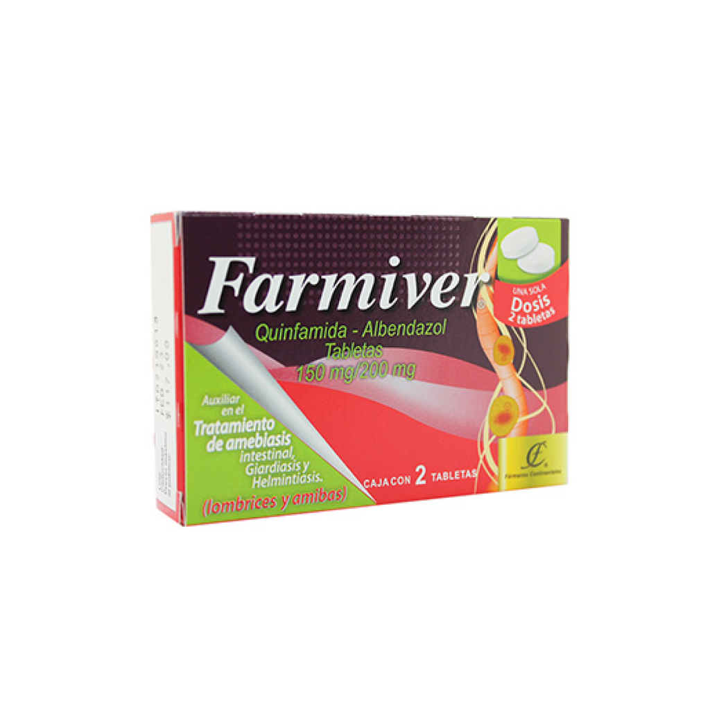 FARMIVER 200/150 mg 2 Tableta(s)
