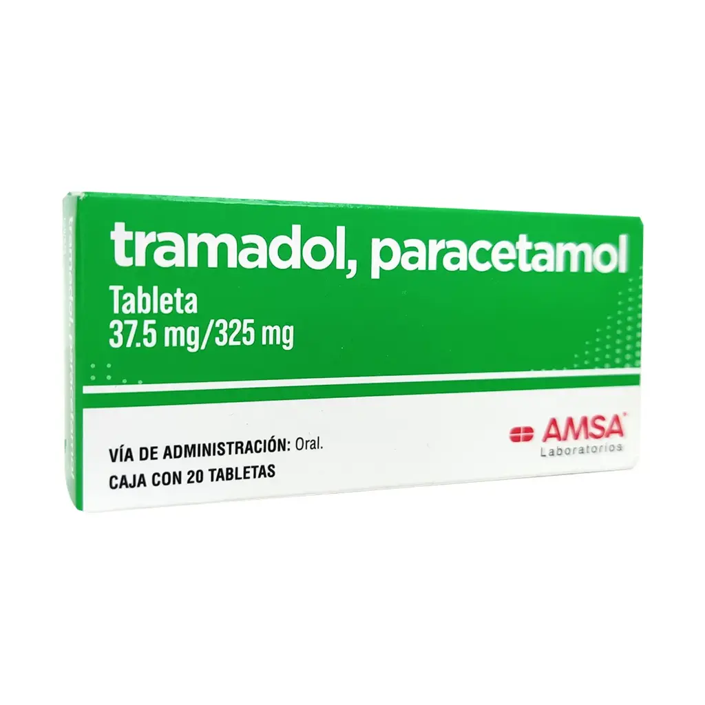 TRAMADOL / PARACETAMOL 325/37.5 mg 20 Tableta(s)