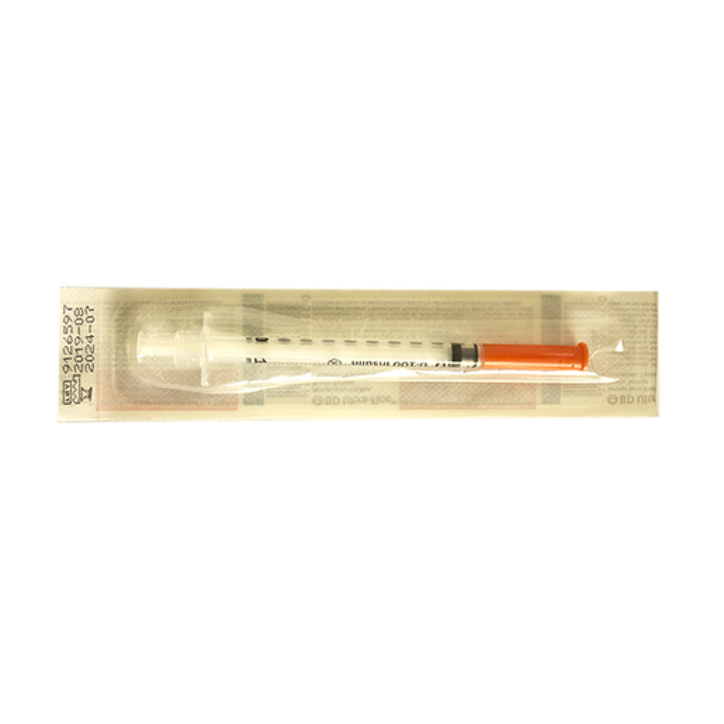 JERINGA DESECHABLE PARA INSULINA ULTRA FINA 1mL 30g X 13mm 1pz