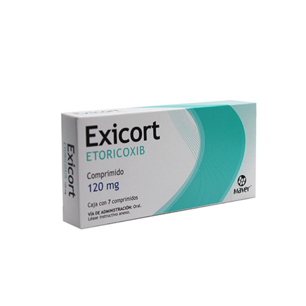EXICORT 120 mg 7 Comprimido(s)