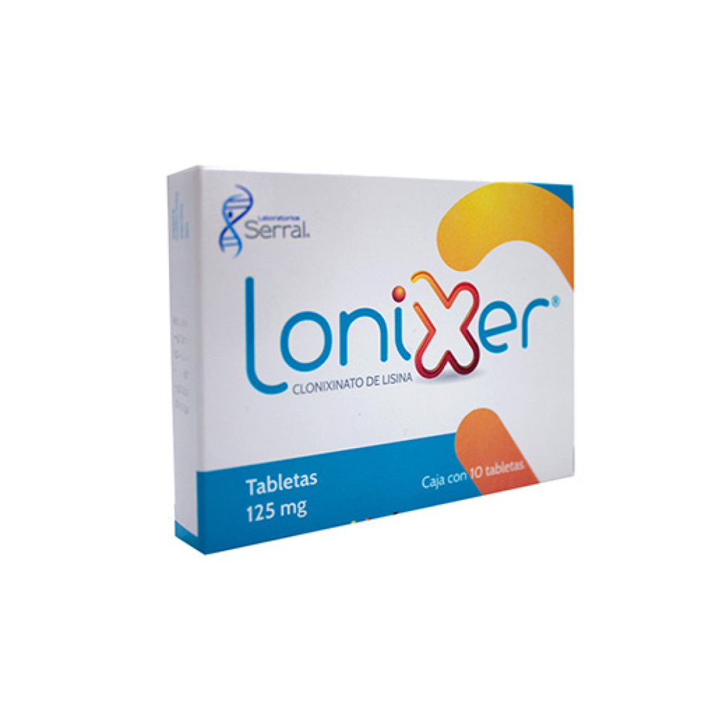 LONIXER 125 mg 10 Tableta(s)
