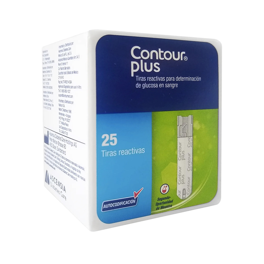 CONTOUR PLUS - 25 Tiras