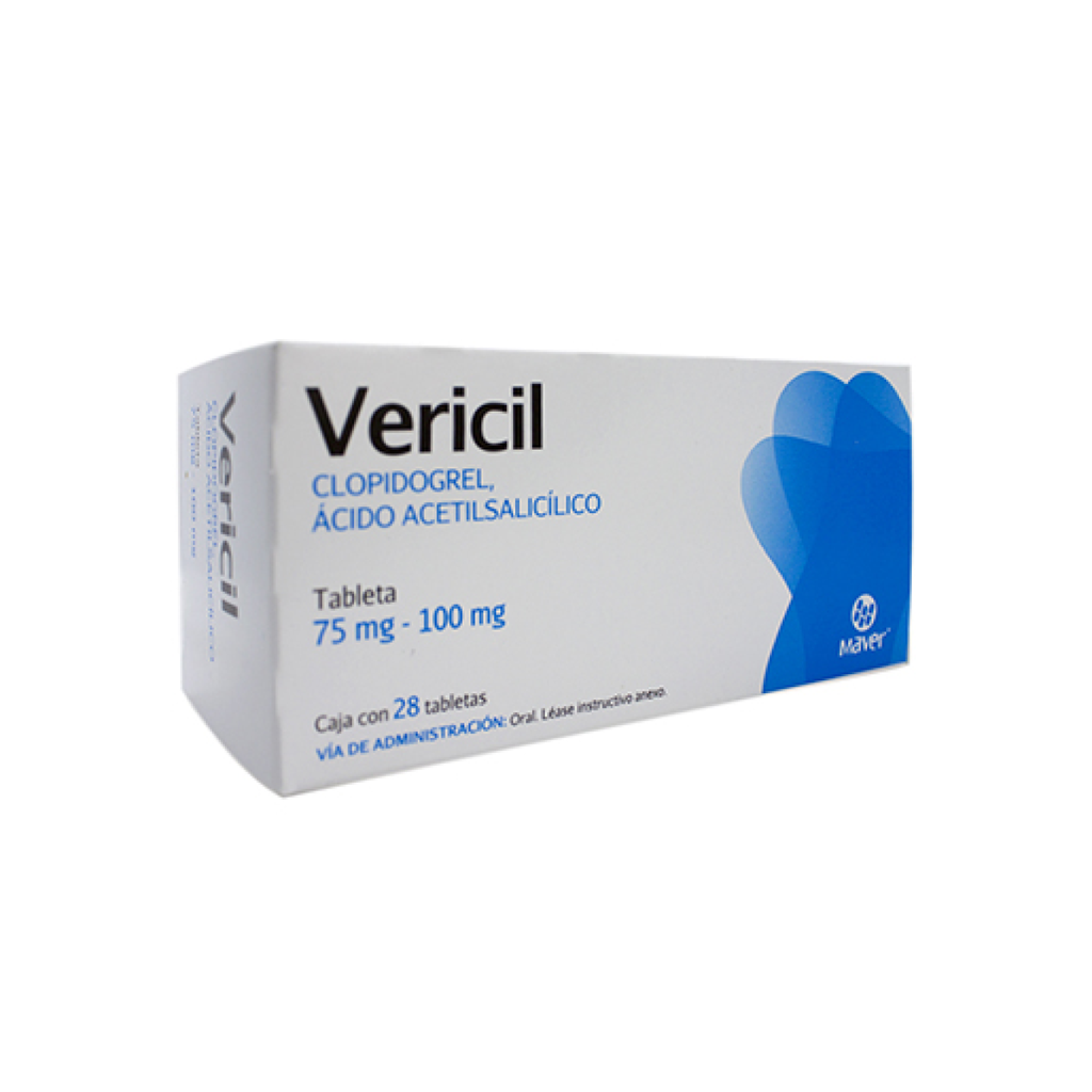 VERICIL 75/100 mg 28 Tableta(s)