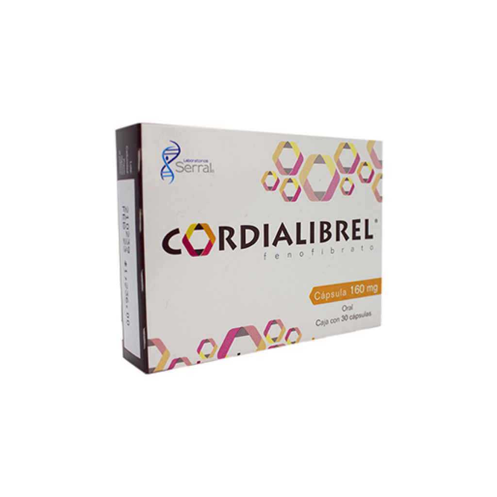 CORDIALIBREL 160 mg 30 Cápsula(s)