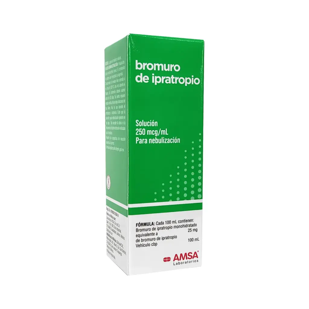 BROMURO DE IPRATROPIO 250 mcg 20 Mililitros