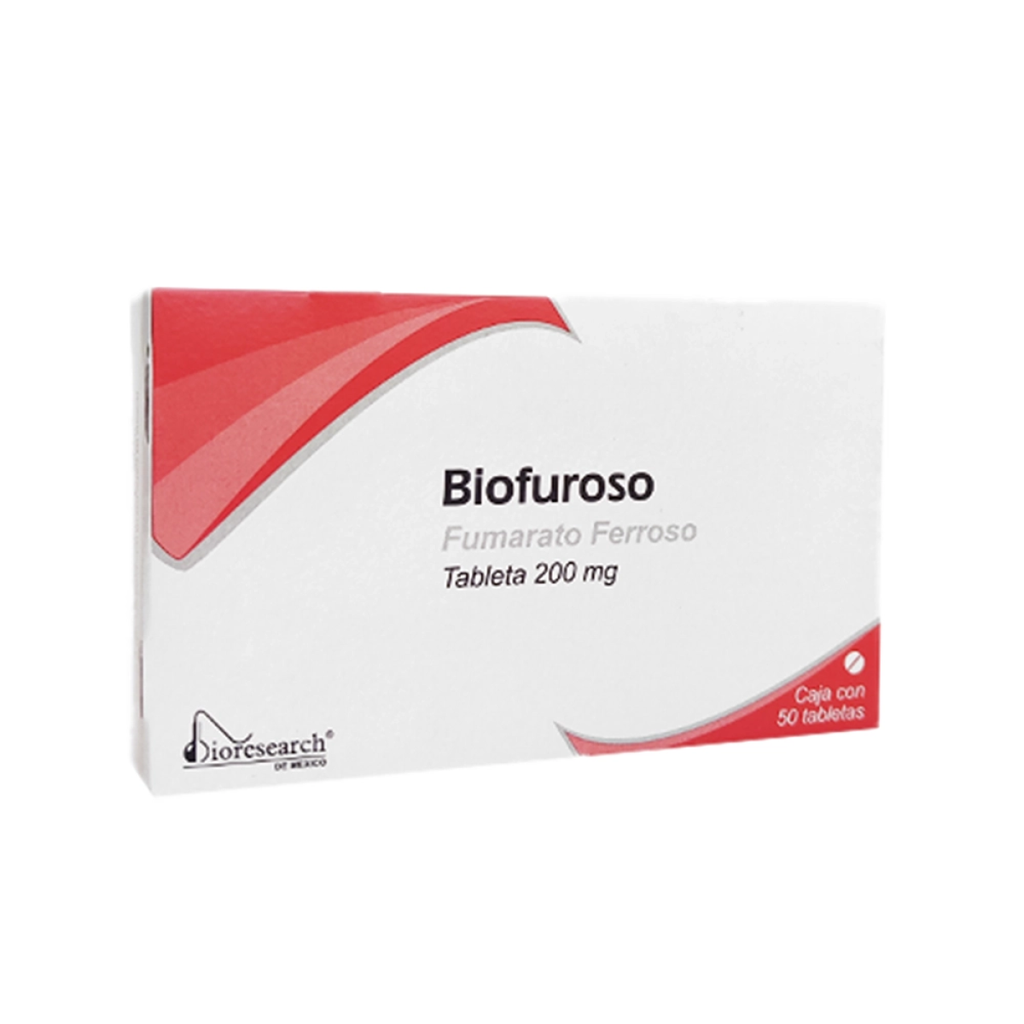 BIOFUROSO 200 mg 50 Tableta(s)