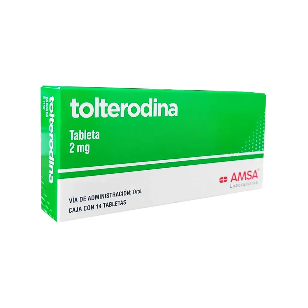 TOLTERODINA 2 mg 14 Tableta(s)