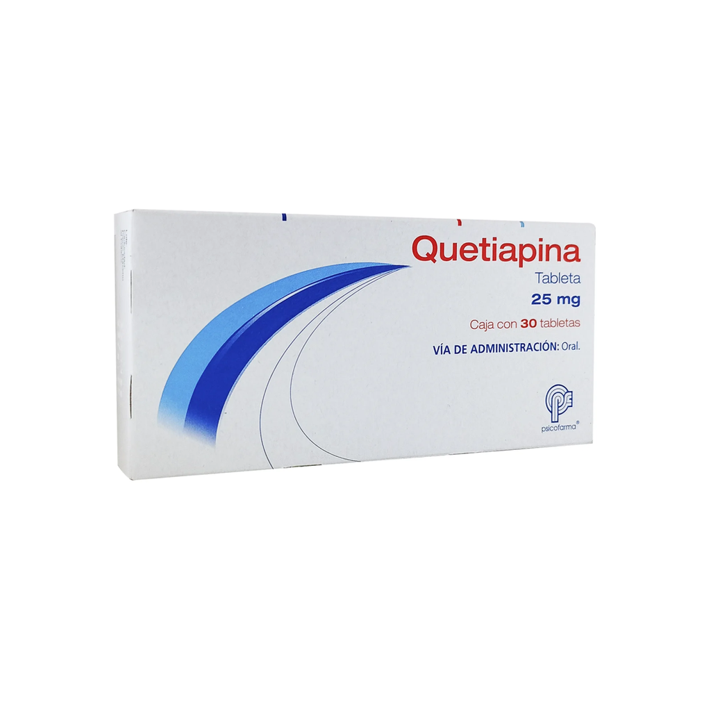 QUETIAPINA 25 mg 30 Tableta(s)