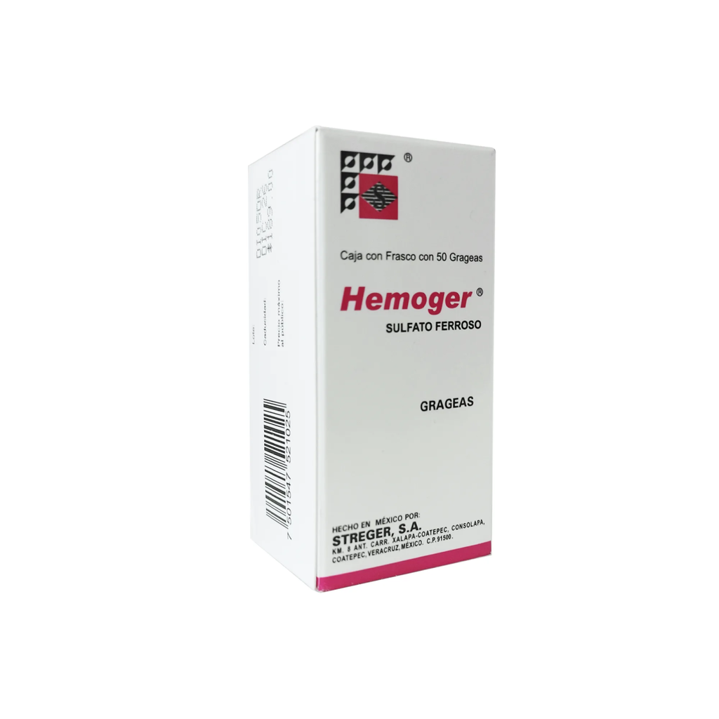 HEMOGER 60 mg 50 Grageas