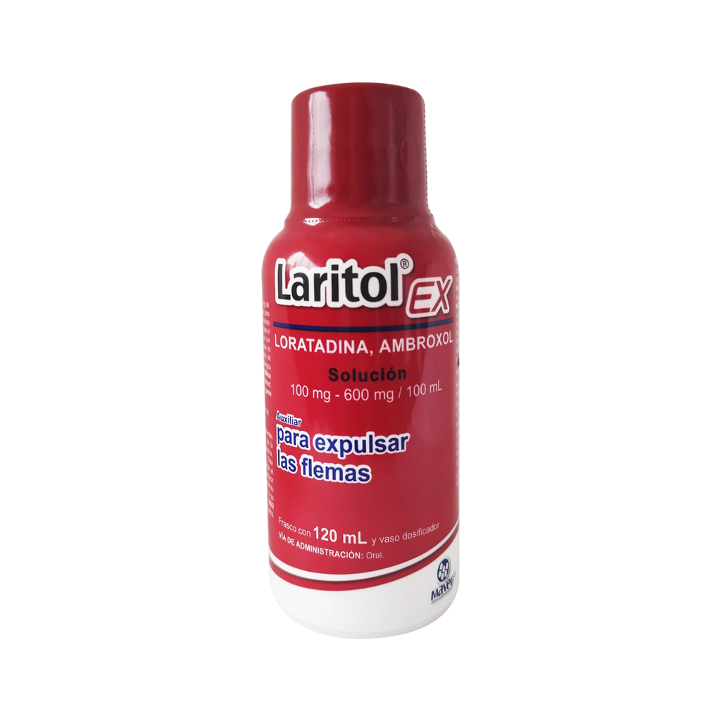 LARITOL EX SOL 600/100 mg 120 Mililitros