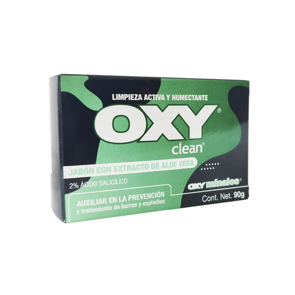 OXY CLEAN JABON CON EXTRACTO DE ALOE VERA 2 % 90 Gramos