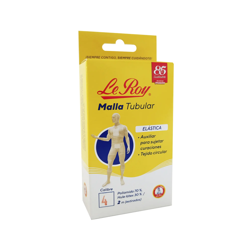 MALLA TUBULAR CALIBRE 4 x 2m LE ROY CAJA CON 2pz