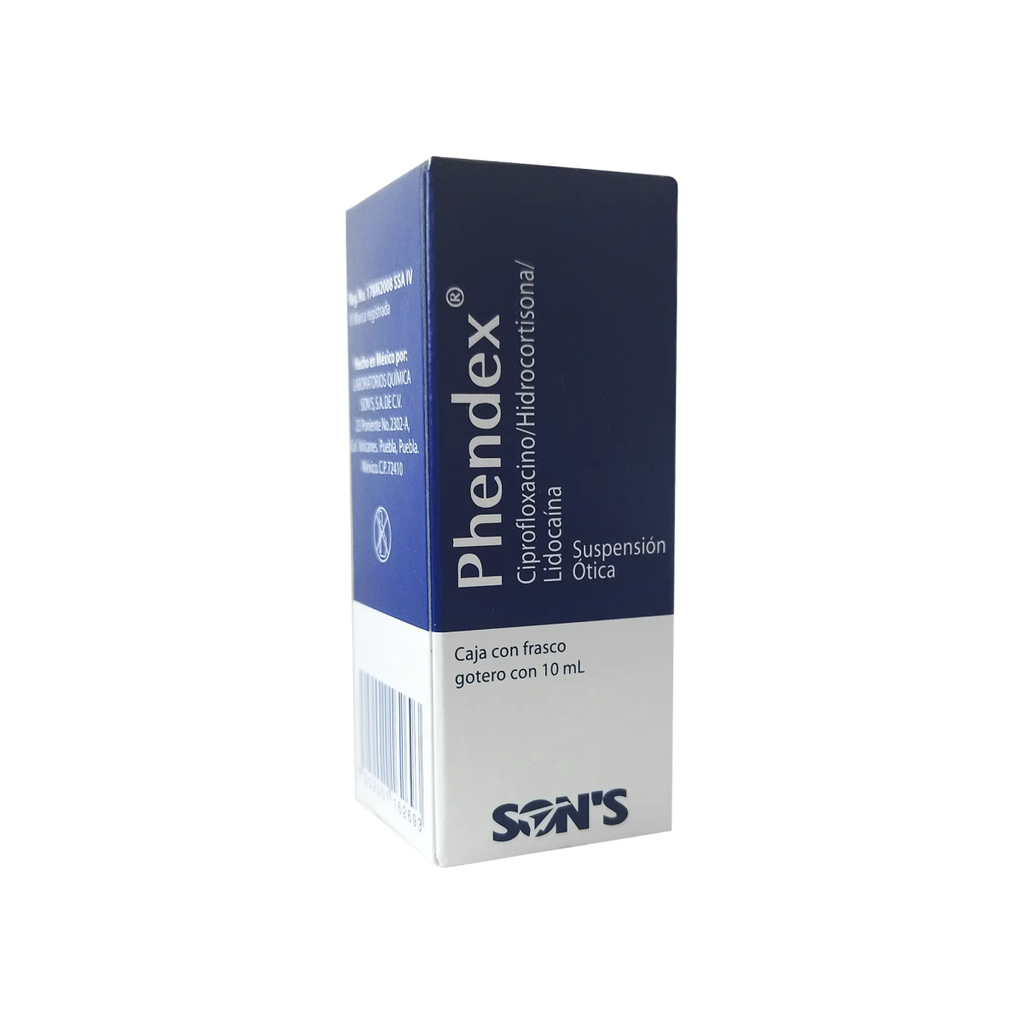 PHENDEX 2mg/10mg/50mg 10 Mililitros