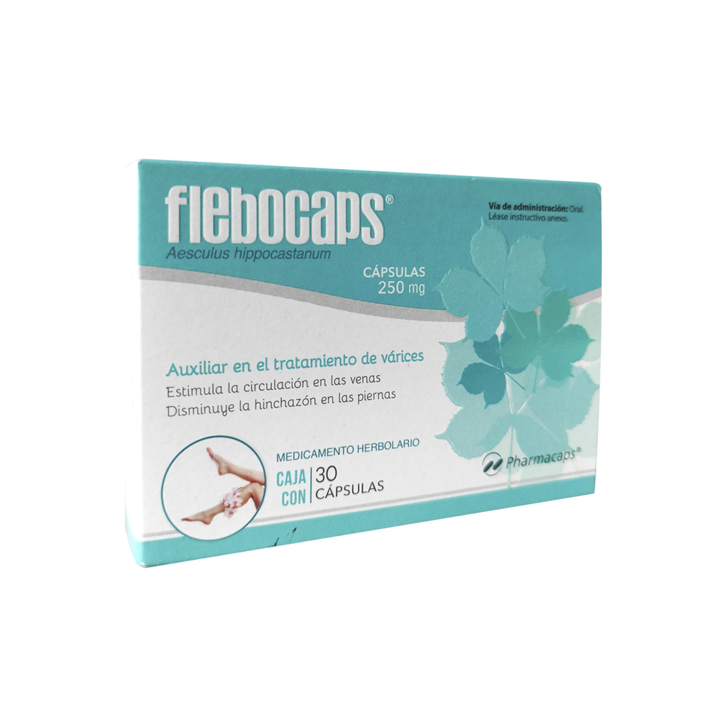 FLEBOCAPS 250 mg 30 Cápsula(s)