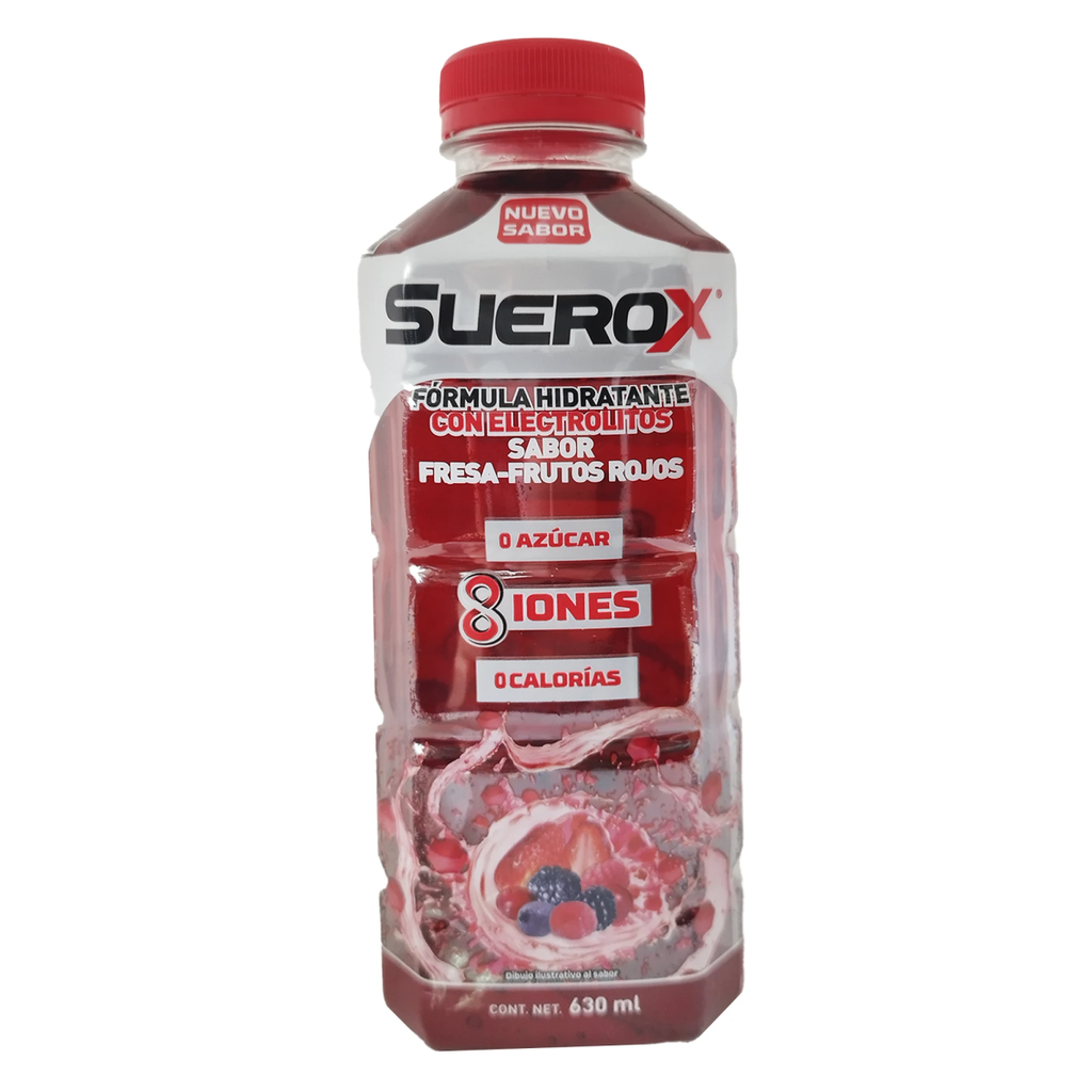 SUEROX FRESA-FRUTOS ROJOS - 630 ml