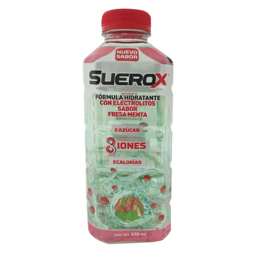SUEROX FRESA MENTA - 630 ml