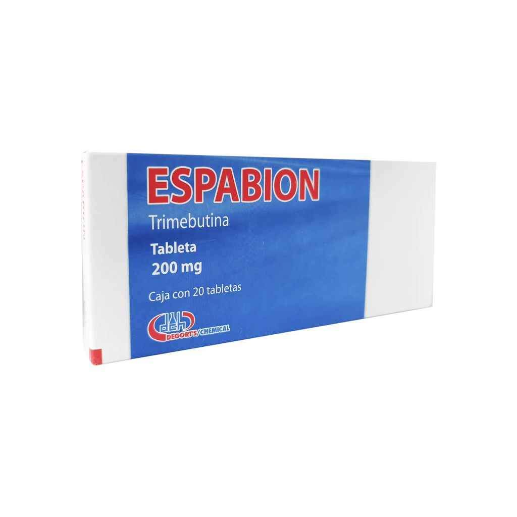 ESPABION TRIMEBUTINA 200 mg 20 Tabletas