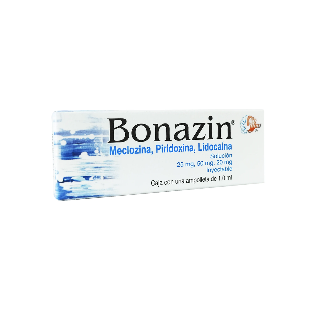 BONAZIN 25 mg/ 50 mg/ 20 mg 1 Ampolleta