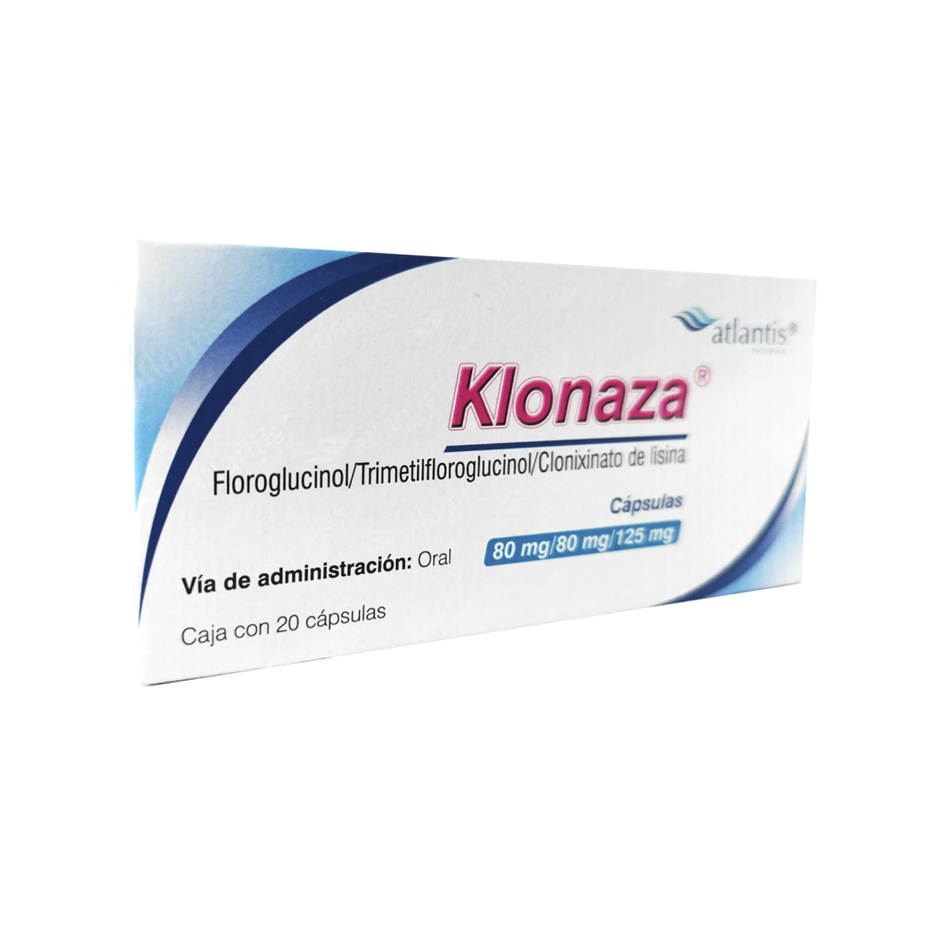 KLONAZA 80/80/125 MG 20 Cápsula(s)