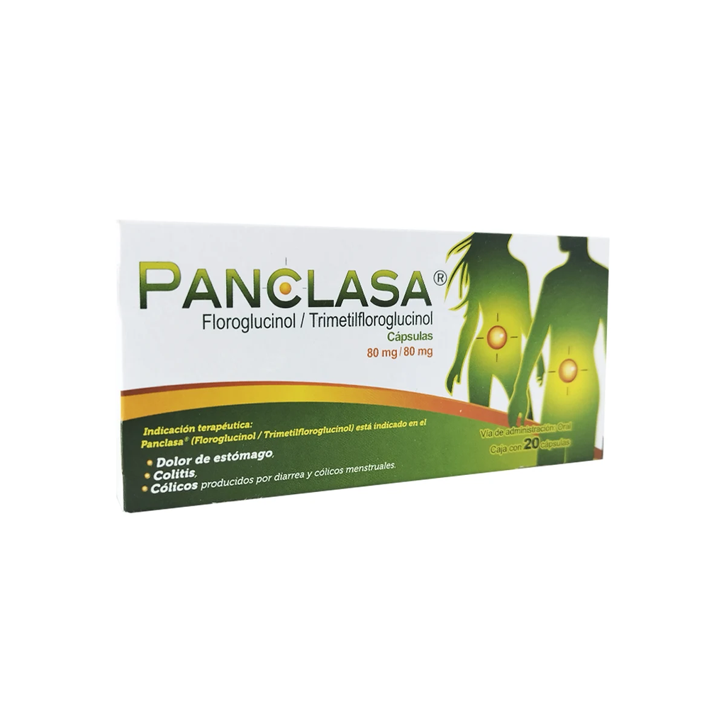 PLANCLASA 80/80 mg 20 Cápsula(s)