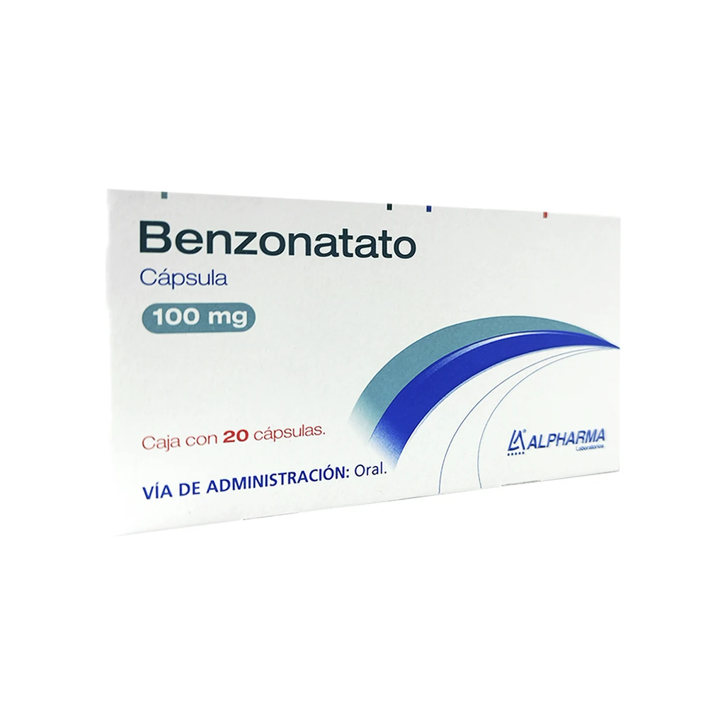 BENZONATATO 100 mg 20 Cápsula(s)