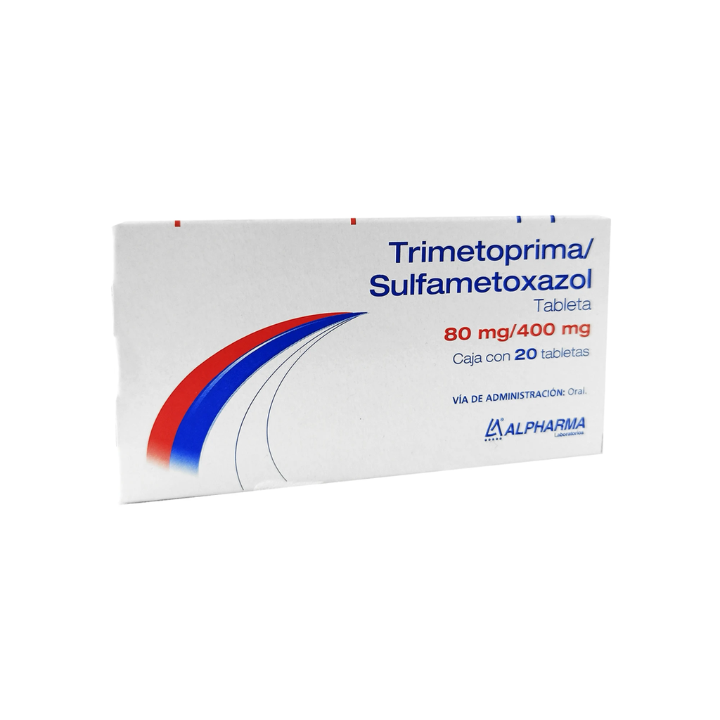 TRIMETOPRIMA-SULFAMETOXAZOL 80/400 mg 20 Tableta(s)